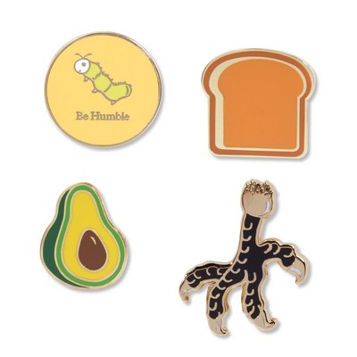 3/4" Hard Enamel Direct Lapel Pin