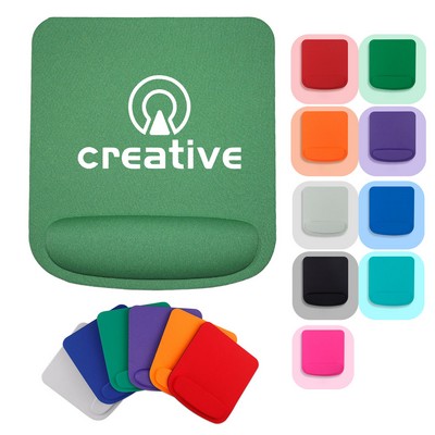 Mouse Pad w/Wrist Rest Support