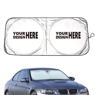 Car Folding Front Windshield Sunshade