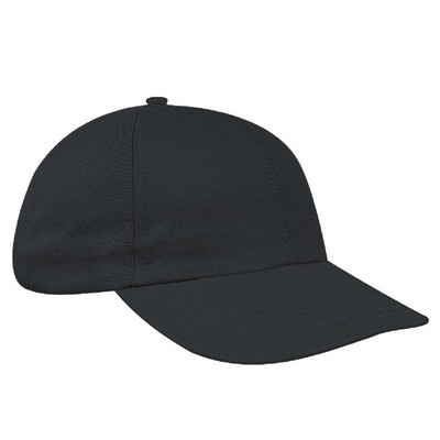 Solid Color Organic Slide Buckle Dad Cap