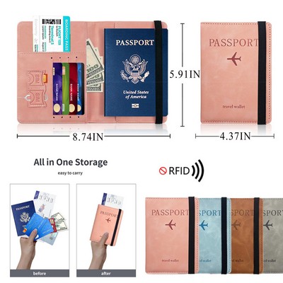 Passport Holder RFID Blocking Wallet