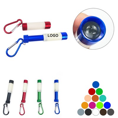 Expandable Flashlight With Carabiner