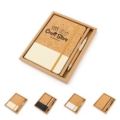 Hard Cover Cork Notebook