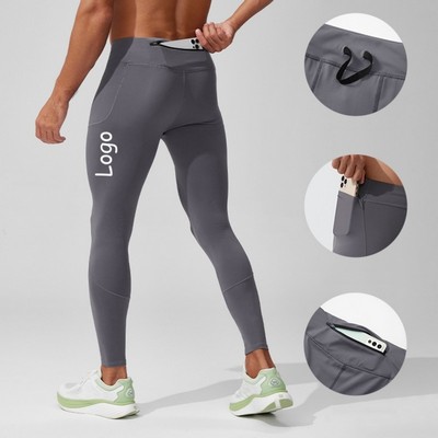 Men's Athletic Sweatpants With Back Zip Pocket