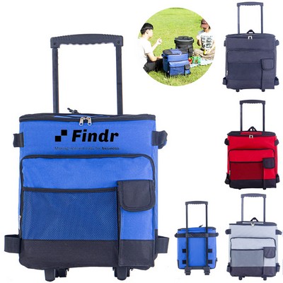 Large Capacity Cooler Bag with Wheels
