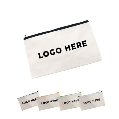 Simple Zipper Stationery Bag