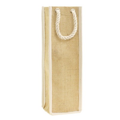 SaccoVino™ 1 Bottle Jute Bag
