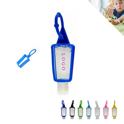 Pocket Hand Sanitizer Bottle Refillable with Keychain Holder