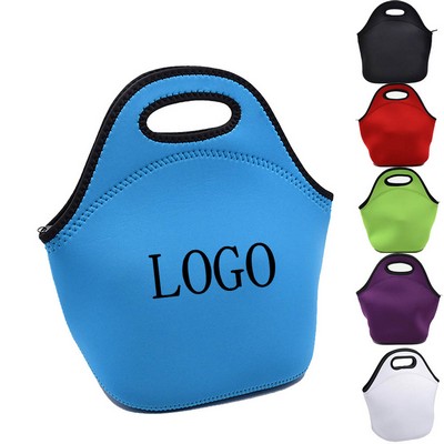 Neoprene Thermal Insulated Lunch Tote Bag