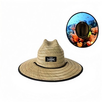 Classic Lifeguard Hat with Woven Patch