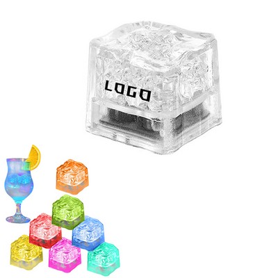 Reusable Liquid-Activated Led Light Up Food-Grade Ps Acrylic Ice Cubes