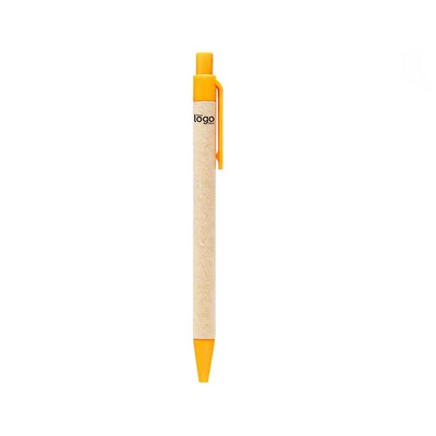 Eco-Friendly Kraft Paper Ballpoint Pen