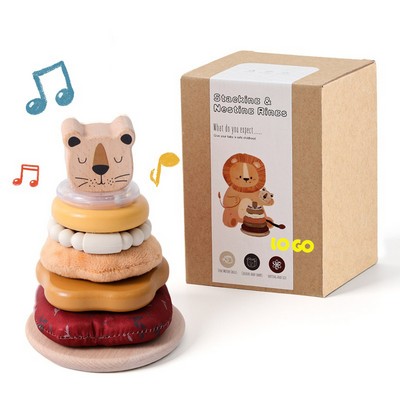 Lion Stacking Ring Toy