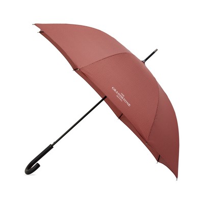 Samsonite Stick Auto Open Umbrella - Red - White