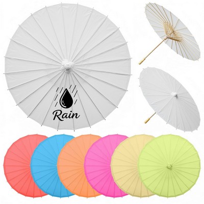 Blank Oil-Paper Umbrella