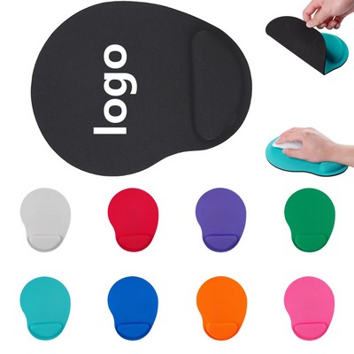 Full Color EVA Mouse Pad With Silicone Wrist Rest