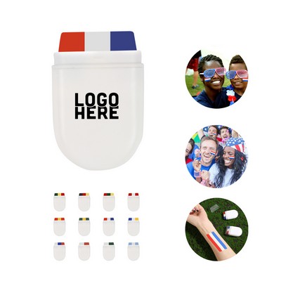 Portable National Flag Face Paint