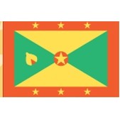 2'x3' Grenada U.N. Nylon Outdoor Flag - Style B