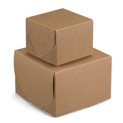 2 Piece Brown Kraft Lock Corner Box (19"x15"x5")