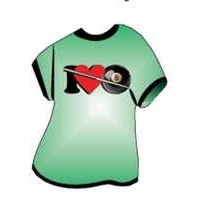 I Love Pool T-Shirt Mighty Mini Magnet