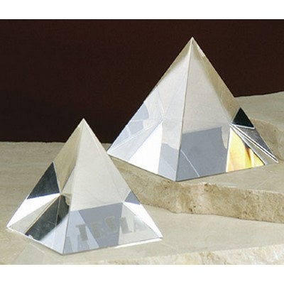 3.5" Optical Crystal Pyramid Award