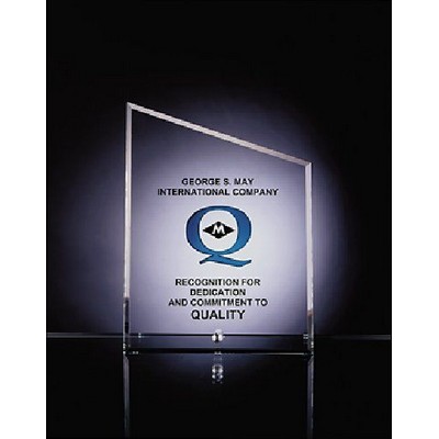Cantebury Slant Rectangle Award (3"x5")