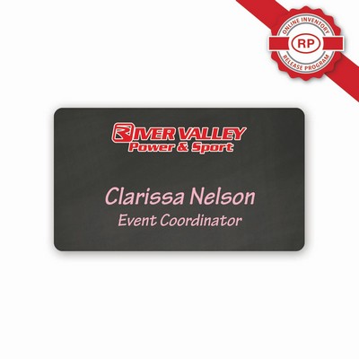 Laminated Name Badge (2"x3.5") Rectangle