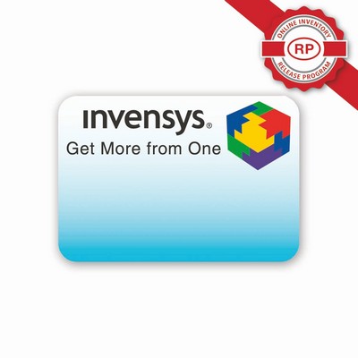 Full Color 50 Mil Name Badge (2.25X3.25") Rectangle