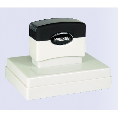 MaxLight Pre-Inked Stamp (3 3/16"x1 1/4")