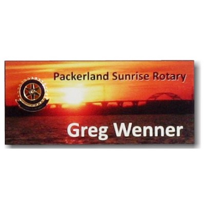 Full Color Name Badge