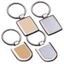 Stock Key Chain - Shield Fob w/Lavender Center