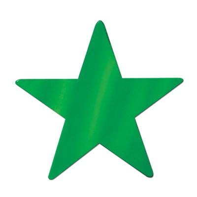 Die Cut Foil 9" Stars