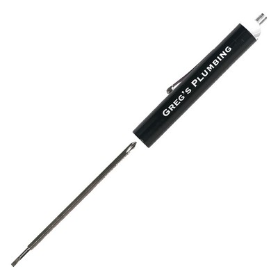 Pocket Screwdriver Reversible Tech Blade + Magnet Top