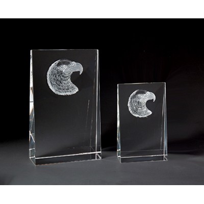 Eagle Optical Crystal Award/Trophy 6"H - Variant A