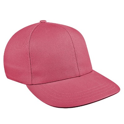 Solid Color Twill Self Strap Prostyle Hat