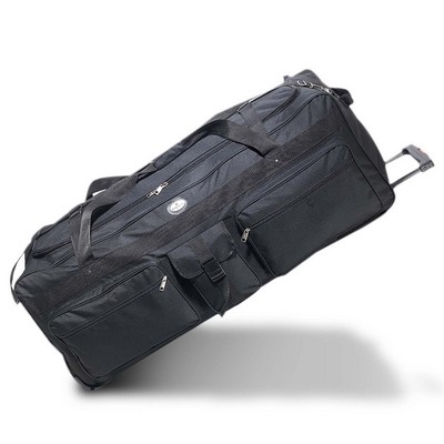 Everest® 42" Deluxe Wheeled Duffel, Black
