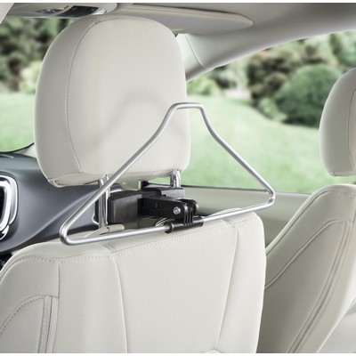 Silver High Road™ Car Organizers by Talus® Car Coat Hanger