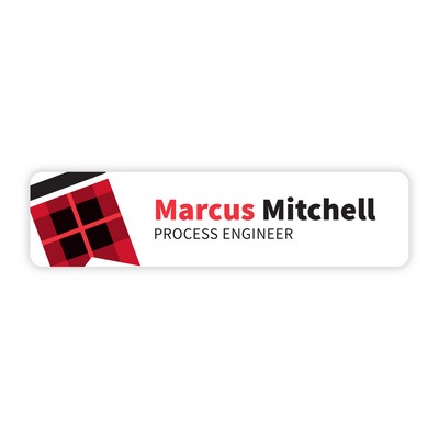 UV Full-Color Nameplate (8"x2") Spectrum Series (60mil)