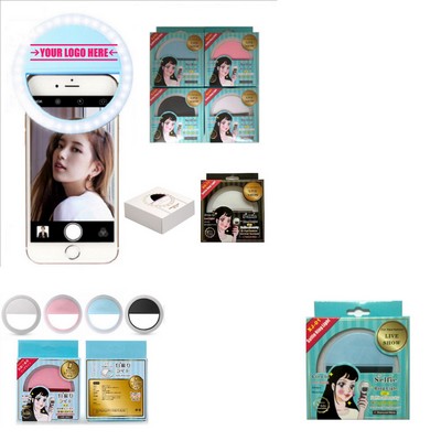 Battery Flash Selfie Ring Light
