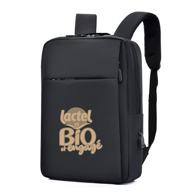 15.6" Water Resistant Backpacks with USB Charging Port