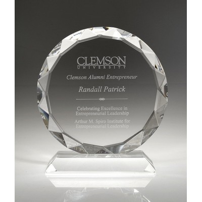 Small Crystal Sunflower Award