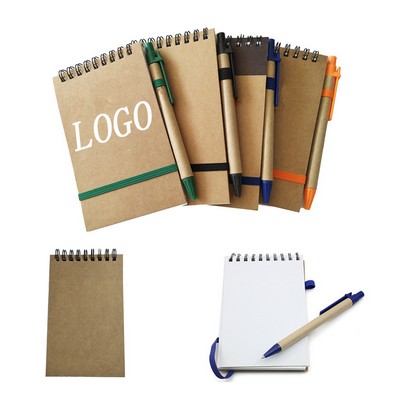 Mini Notebook With Pen