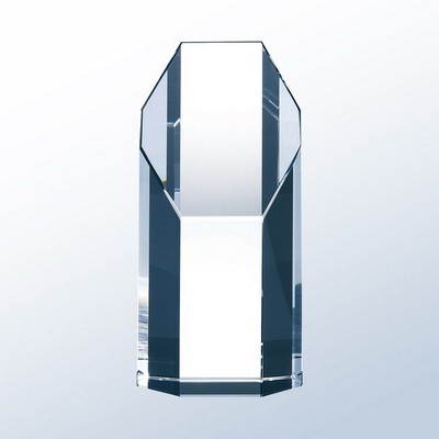 Empire Octagon Award (8"X 3 1/8"X 2 3/8")