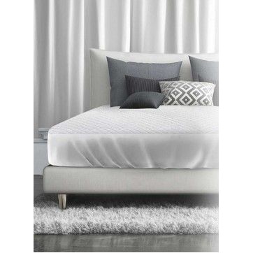 Quilted Three Layer Queen Size Bed Pad (60"x80"x15")