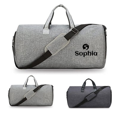 2" 1 Hanging Suitcase Suit Travel Bags W/Padded Strap