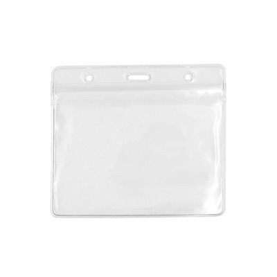Horizontal Clear Badge Holder