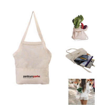 Reusable Mesh Grocery Shopping Bags