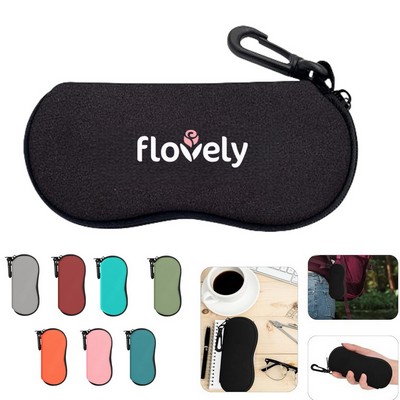 Neoprene Sunglasses Case with Carabiner