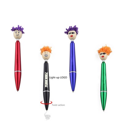 Glows LOGO Pen w/Screen Cleaner