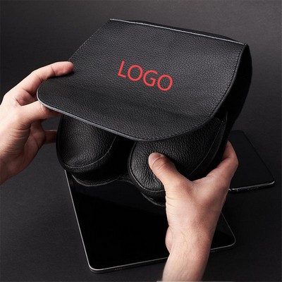 Premium Vegan Leather Smart Case for Over-Ear Headphones